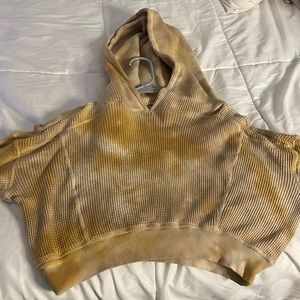 This is a tie-dye sweater